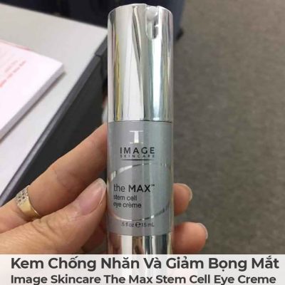 Kem Chống Nhăn Và Giảm Bọng Mắt Image Skincare The Max Stem Cell Eye Creme-4