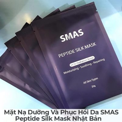 Mặt Nạ Dưỡng Và Phục Hồi Da SMAS Peptide Silk Mask Nhật Bản-12