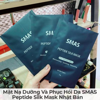 Mặt Nạ Dưỡng Và Phục Hồi Da SMAS Peptide Silk Mask Nhật Bản-15