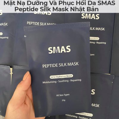 Mặt Nạ Dưỡng Và Phục Hồi Da SMAS Peptide Silk Mask Nhật Bản-16