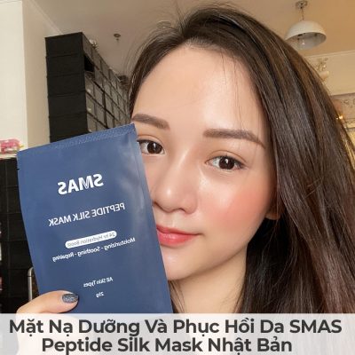 Mặt Nạ Dưỡng Và Phục Hồi Da SMAS Peptide Silk Mask Nhật Bản-17