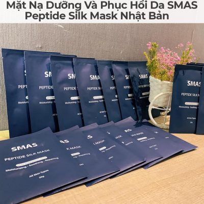 Mặt Nạ Dưỡng Và Phục Hồi Da SMAS Peptide Silk Mask Nhật Bản-7