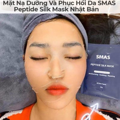 Mặt Nạ Dưỡng Và Phục Hồi Da SMAS Peptide Silk Mask Nhật Bản-9