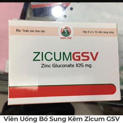 Viên Uống Bổ Sung Kẽm Zicum GSV-1