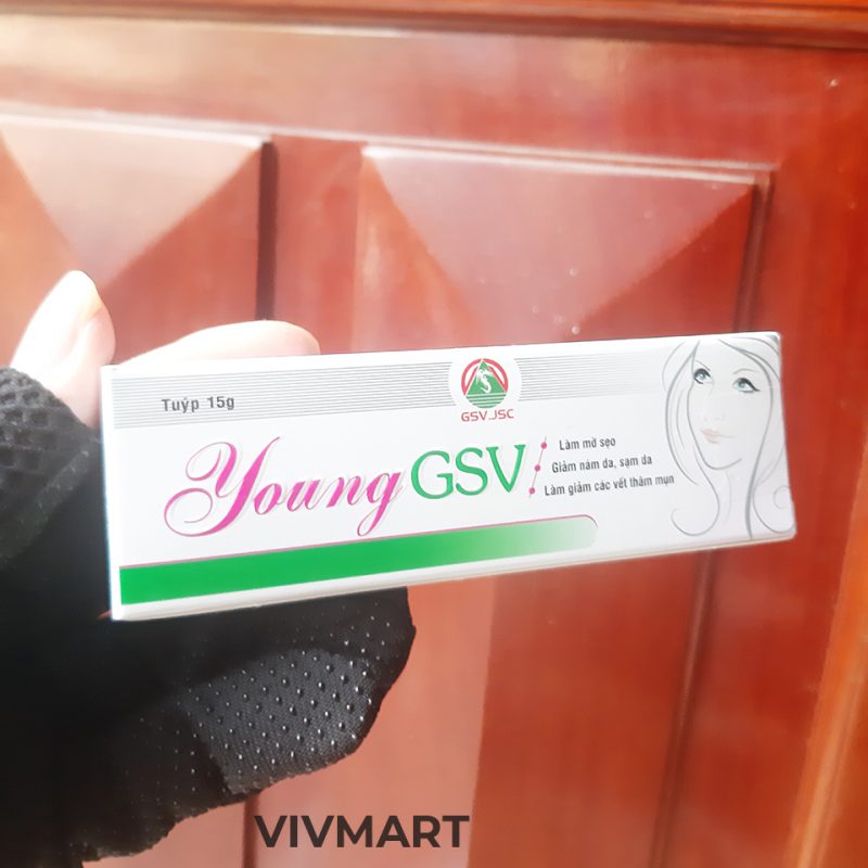 Kem Trị Sẹo Thâm Và Vết Đỏ Trên Da Young GSV-5