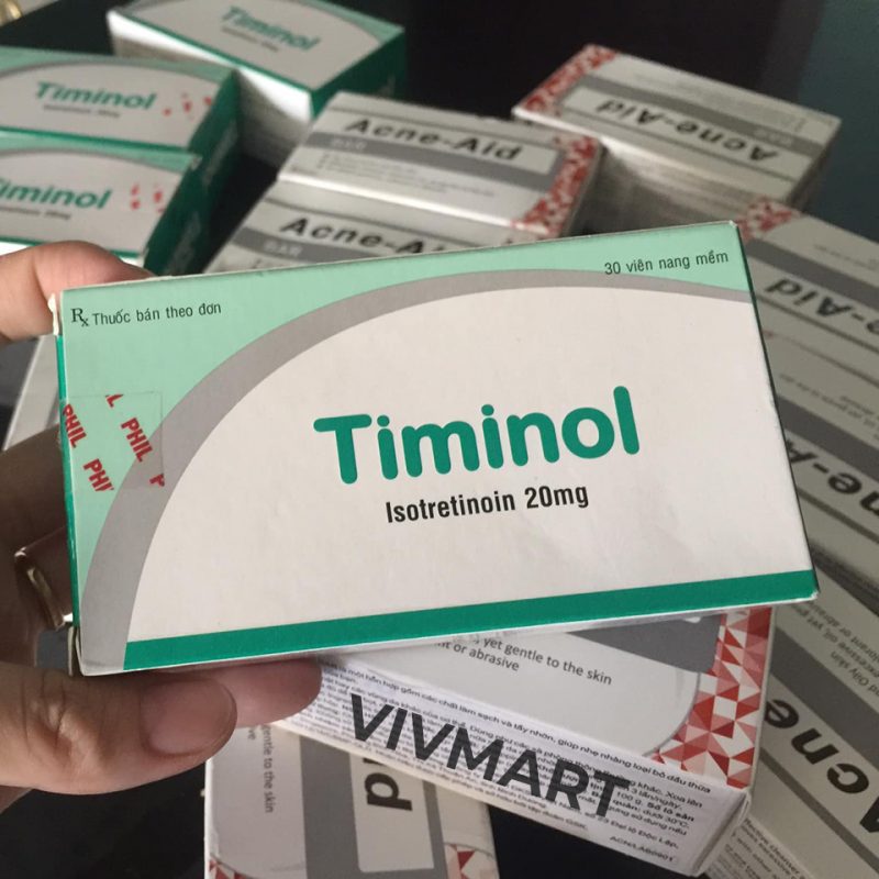 Thuốc Trị Mụn Trứng Cá Hiệu Quả Timinol 20mg-1