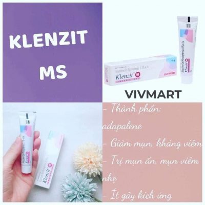 Gel Trị Mụn Ẩn Mụn Trứng Cá Klenzit MS-16