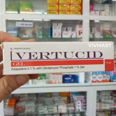 Gel trị mụn vertucid gel-6