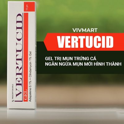 Gel trị mụn vertucid gel-9