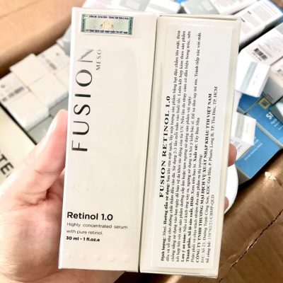 Fusion Retinol 1.0 Meso Therapy Chống Lão Hóa Mờ Nám Và Thu Nhỏ Lỗ Chân Lông-8