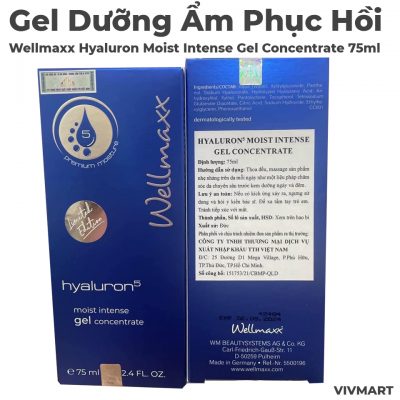 Gel Dưỡng Ẩm Phục Hồi Wellmaxx Hyaluron Moist Intense Gel Concentrate 75ml-5