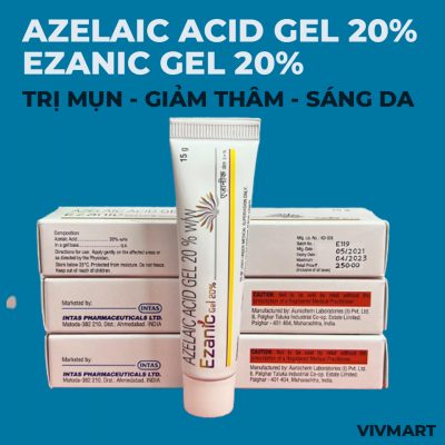 Gel Trị Mụn Giảm Thâm Ezanic Gel 20% Azelaic Acid-3