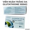 Viên Ngậm Trắng Da Glutathione 100mg-2