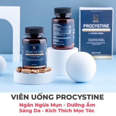 Viên Uống Procystine 60 viên - Viên Uống Ngăn Ngừa Mụn, Dưỡng Ẩm, Sáng Da, Kích Thích Mọc Tóc-2