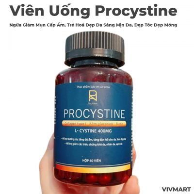 Viên Uống Procystine Ngừa Giảm Mụn Cấp Ẩm, Trẻ Hoá Đẹp Da Sáng Mịn Da, Đẹp Tóc Đẹp Móng-1