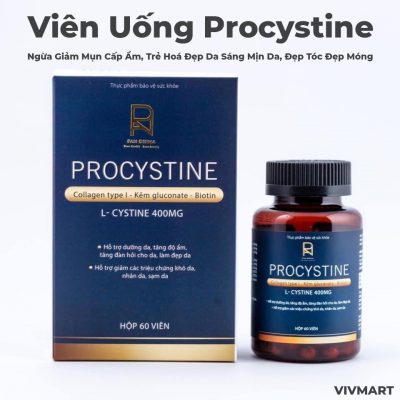 Viên Uống Procystine Ngừa Giảm Mụn Cấp Ẩm, Trẻ Hoá Đẹp Da Sáng Mịn Da, Đẹp Tóc Đẹp Móng-4