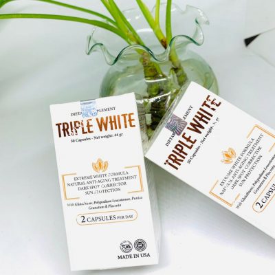 Viên Uống Triple White - Viên Uống Trắng Da, Chống Nắng, Giảm Thâm, Giảm Sạm Nám Da-1