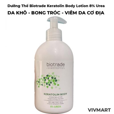 Dưỡng Thể Biotrade Keratolin Body Lotion 8% Urea 200Ml Cho Da Khô Viêm Da Cơ Địa-6