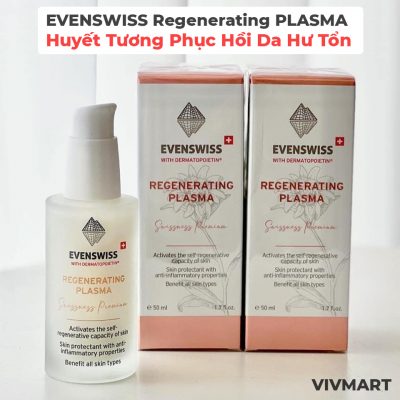 Huyết Tương Phục Hồi Da Hư Tổn Evenswiss Regenerating Plasma 50ml-2