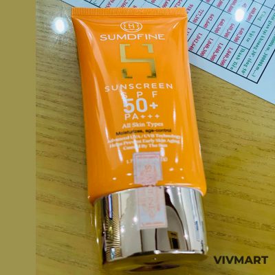 Kem Chống Nắng Nâng Tông Sumdfine Sunscreen SPF 50-2