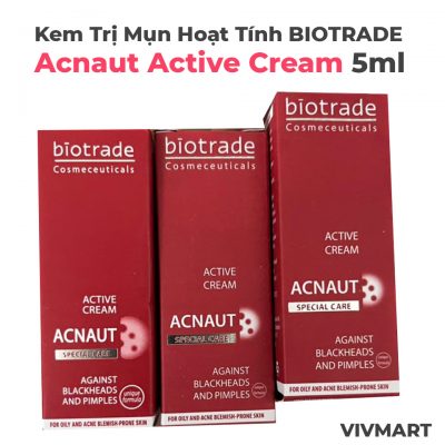 Kem Trị Mụn Hoạt Tính Acnaut Active Cream 5ml-3