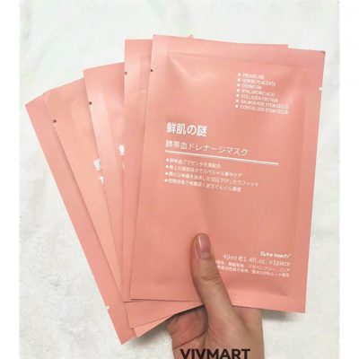 Mặt Nạ Nhật Bản Nhau Thai Cừu Tế Bào Gốc Rwine Beauty Stem Cell Placenta Mask-8