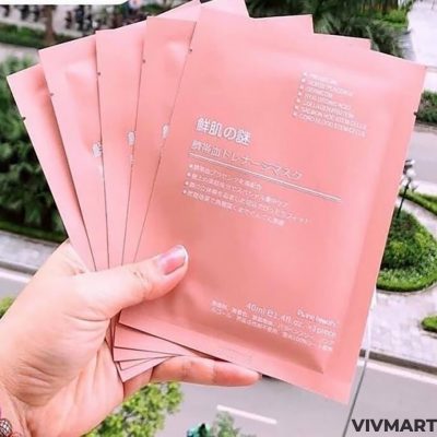 Mặt Nạ Nhật Bản Nhau Thai Cừu Tế Bào Gốc Rwine Beauty Stem Cell Placenta Mask-9