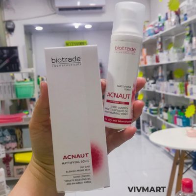 Nước Hoa Hồng Trị Mụn Biotrade Acnaut Mattifying Tonic 60ml-6