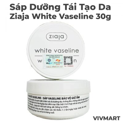 Sáp Dưỡng Tái Tạo Da Ziaja White Vaseline 30g-1