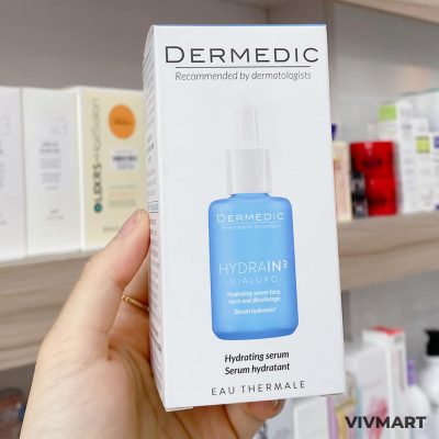 Serum Cấp Ẩm Sâu Cho Da Khô Dermedic Hydrain3 Hialuro Hydrating Serum For Face Neck And Decolltage 30ml-6