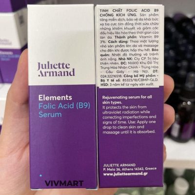 Serum Chống Kích Ứng Phục Hồi Da Cấp Tốc Juliette Armand Folic Acid B9 Serum 20ml-5