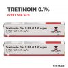 Tretinoin Gel USP Aret 0.01 Điều Trị Mụn Chống Lão Hóa Da-7