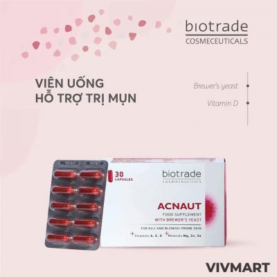 Viên Uống Biotrade Acnaut Giảm Mụn Giảm Dầu-5