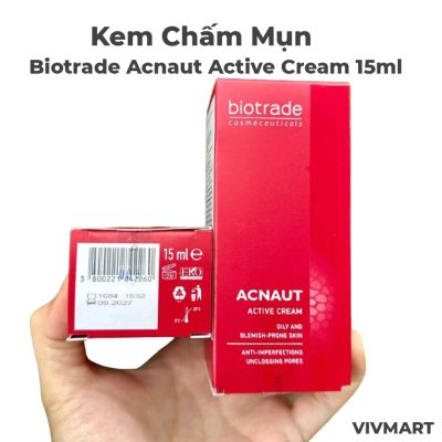 Kem Chấm Mụn Biotrade Acnaut Active Cream 15ml-6