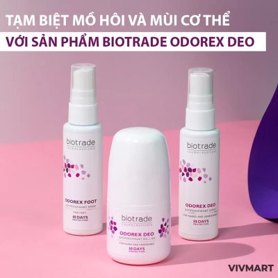 Xịt Khử Mùi Cơ Thể Biotrade Odorex Deo Antiperspirant Spray 40ml-2